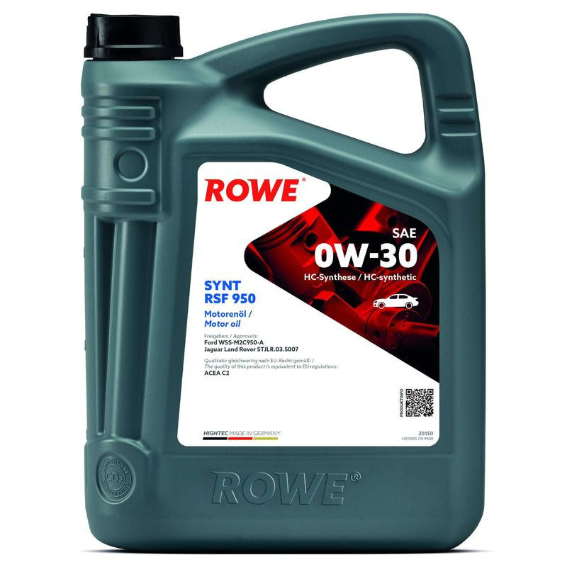 ULEI MOTOR TURISME ROWE HIGHTEC SYNT RSF 950 SAE 0W30 5L - 12719388