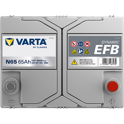 Acumulator Varta Dynamic EFB 65 Ah - 565501065K262