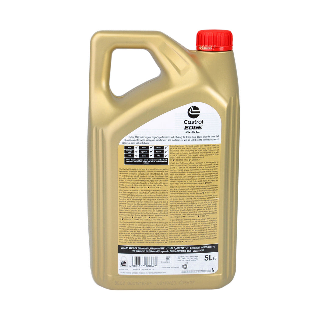 Ulei motor Castrol EDGE 5W30 C3 5L - 15F7EC