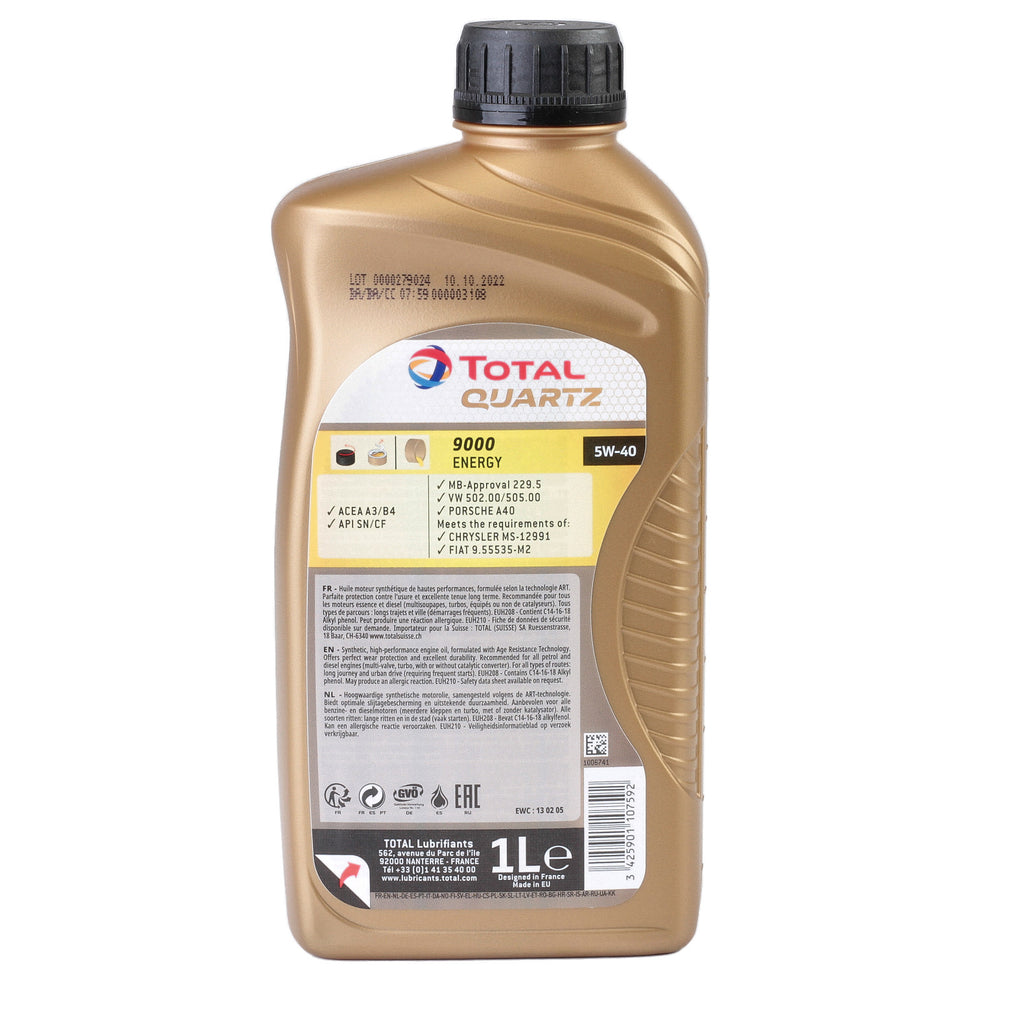 Ulei motor Total Quartz Energy 9000 5W40 1L - 170321