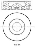 Piston 016 07 00 MAHLE