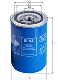 filtru combustibil KC 94 MAHLE