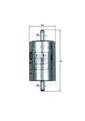 filtru combustibil KL 86 MAHLE
