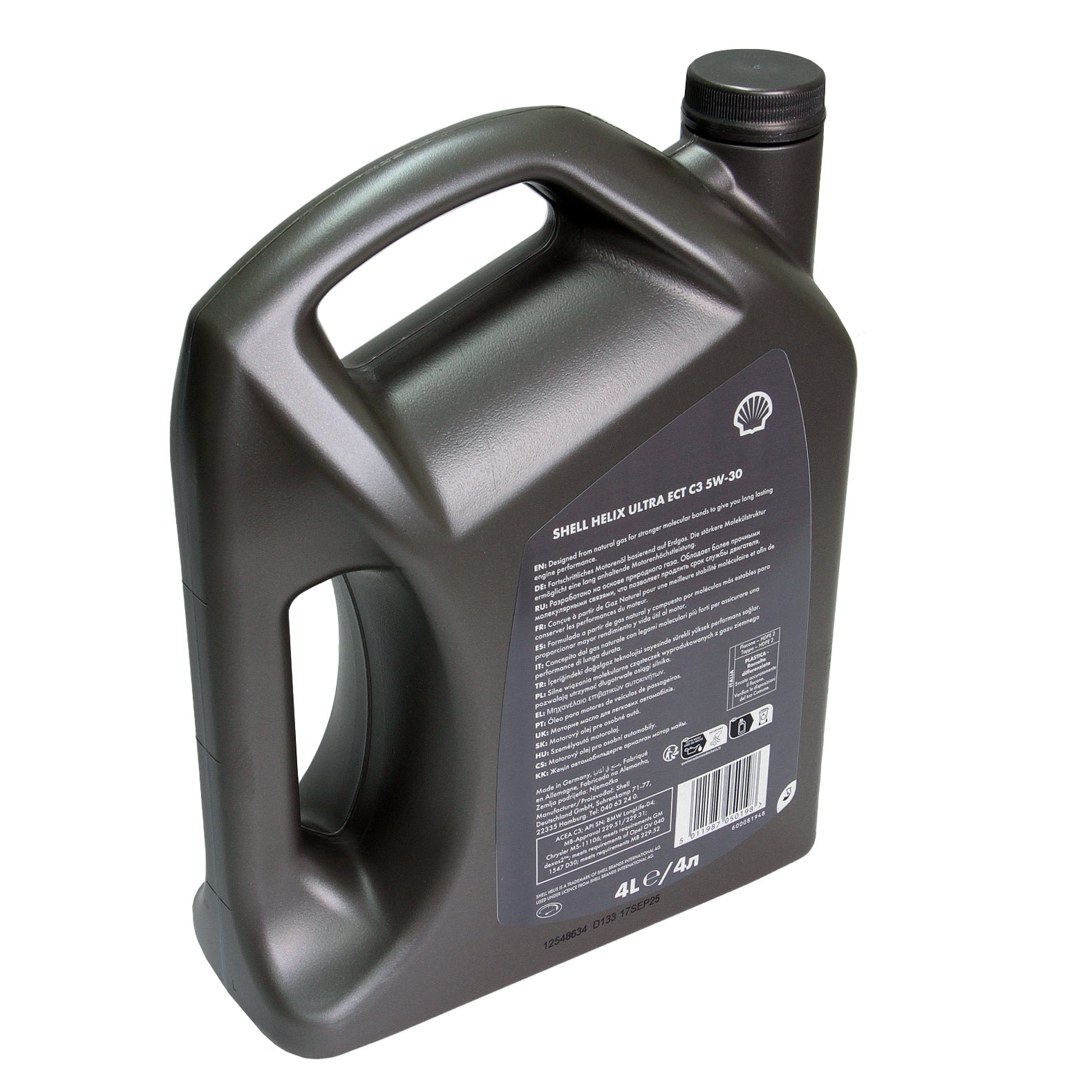 Ulei motor Shell Helix Ultra Ect C3 5W30  4L - SHEN0087