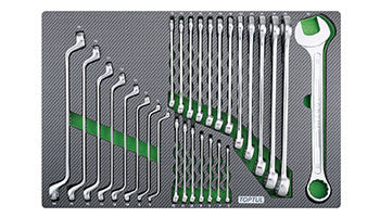 Dulap scule 7 sertare echipate 208 Piese Toptul - GE20820