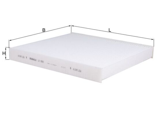 Filtru, aer habitaclu LA 888 MAHLE