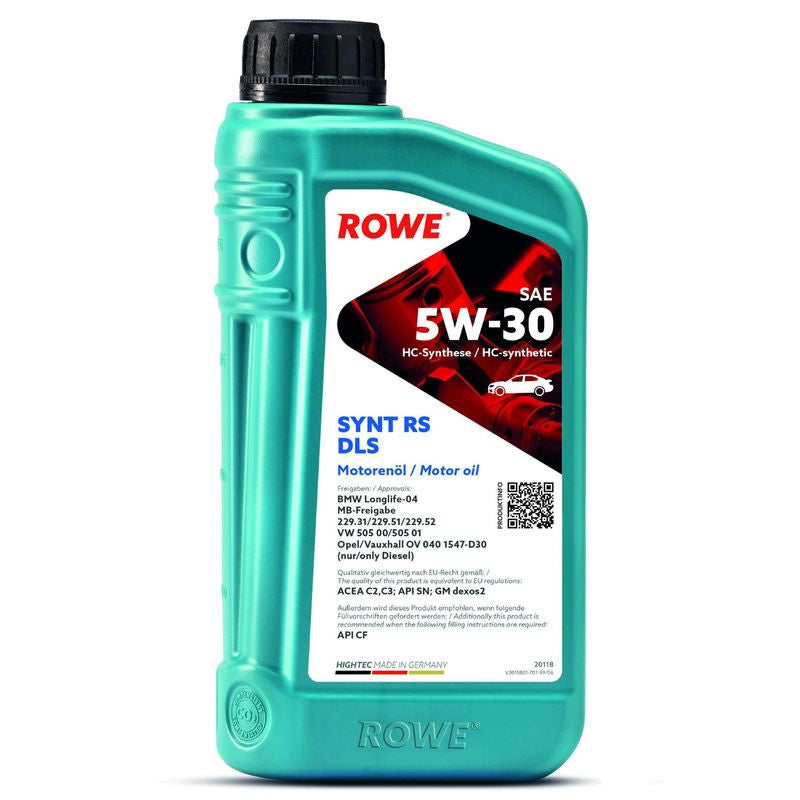 ULEI MOTOR TURISME ROWE HIGHTEC SYNT RS DLS SAE 5W30 1L - 12719370