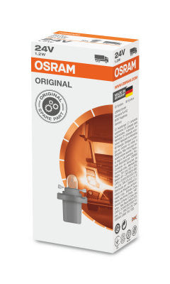 Bec Osram Original 1.2W 24V B8.5d - 2741MF
