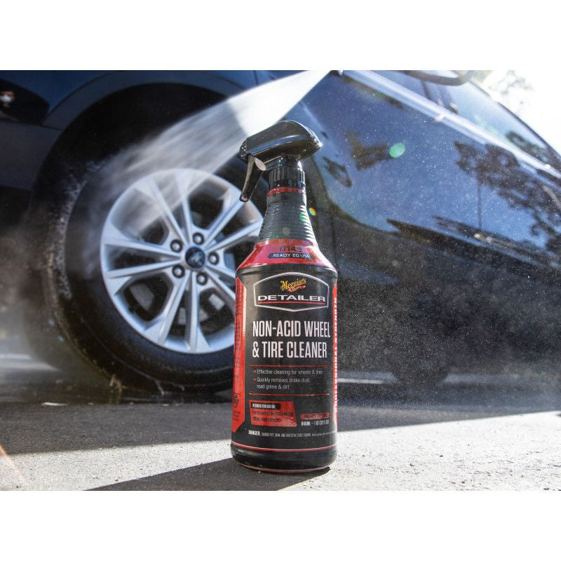 Solutie Curatare Jante Si Cauciucuri Meguiars Non-Acid Wheel Tire Cleaner 946 ml - DRTU14332