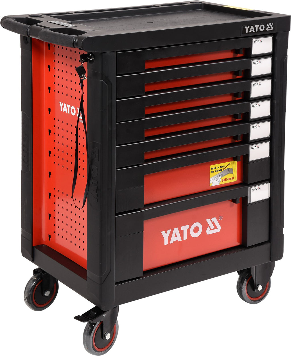 Dulap cu scule profesional 7 sertare echipat complet cu 211 Yato - YT55290