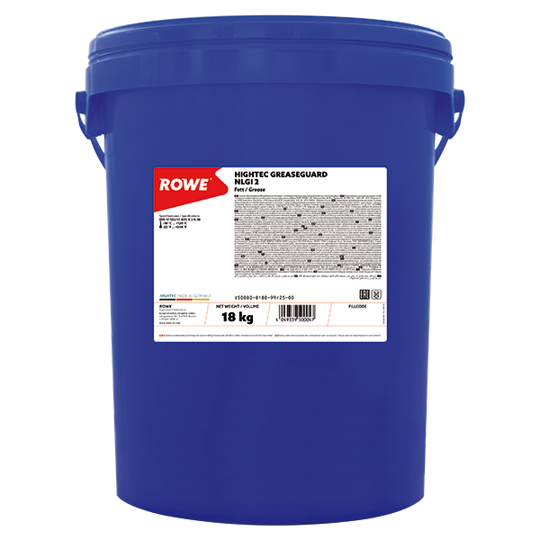VASELINA ROWE HIGHTEC GREASEGUARD NLGI 2 - 18kg - 50000018099