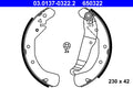 Set saboti frana 03.0137-0322.2 ATE