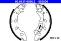 Set saboti frana 03.0137-0506.2 ATE