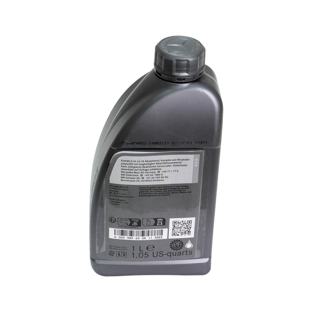 Ulei motor Mercedes 5W40 (MB 229.5) 1L Mercedes-Benz - A000989630811ASEE