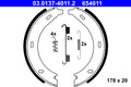 Set saboti frana, frana de mana 03.0137-4011.2 ATE