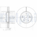 Disc frana BG9056C DELPHI