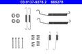 Set accesorii, sabot de frana 03.0137-9278.2 ATE