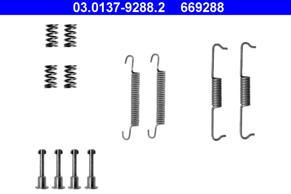 Kit accesorii saboti frana de mana ATE 03.0137-9288.2