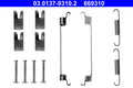 Set accesorii, sabot de frana 03.0137-9310.2 ATE