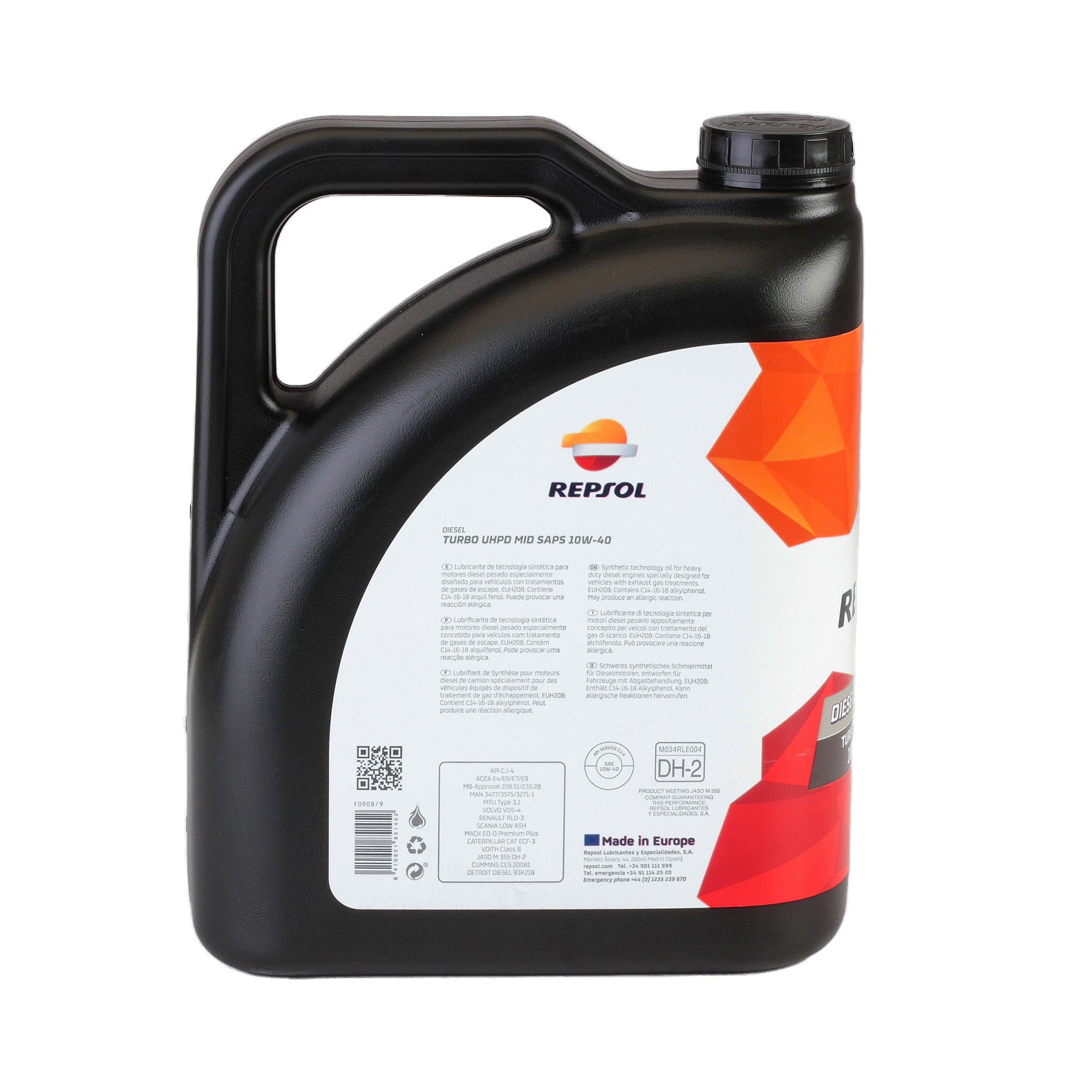 Ulei motor Repsol GIANT 9630 LS-LL 10W40 5L - 12183716