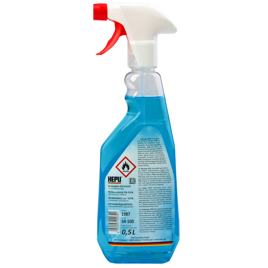Spray dezghetare parbriz Hepu 500ml. - SR500