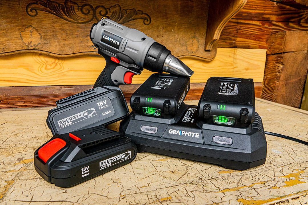Acumulator 18V Li-Ion Graphite Energy+, 2Ah 58G001 GRAPHITE Neo Tools