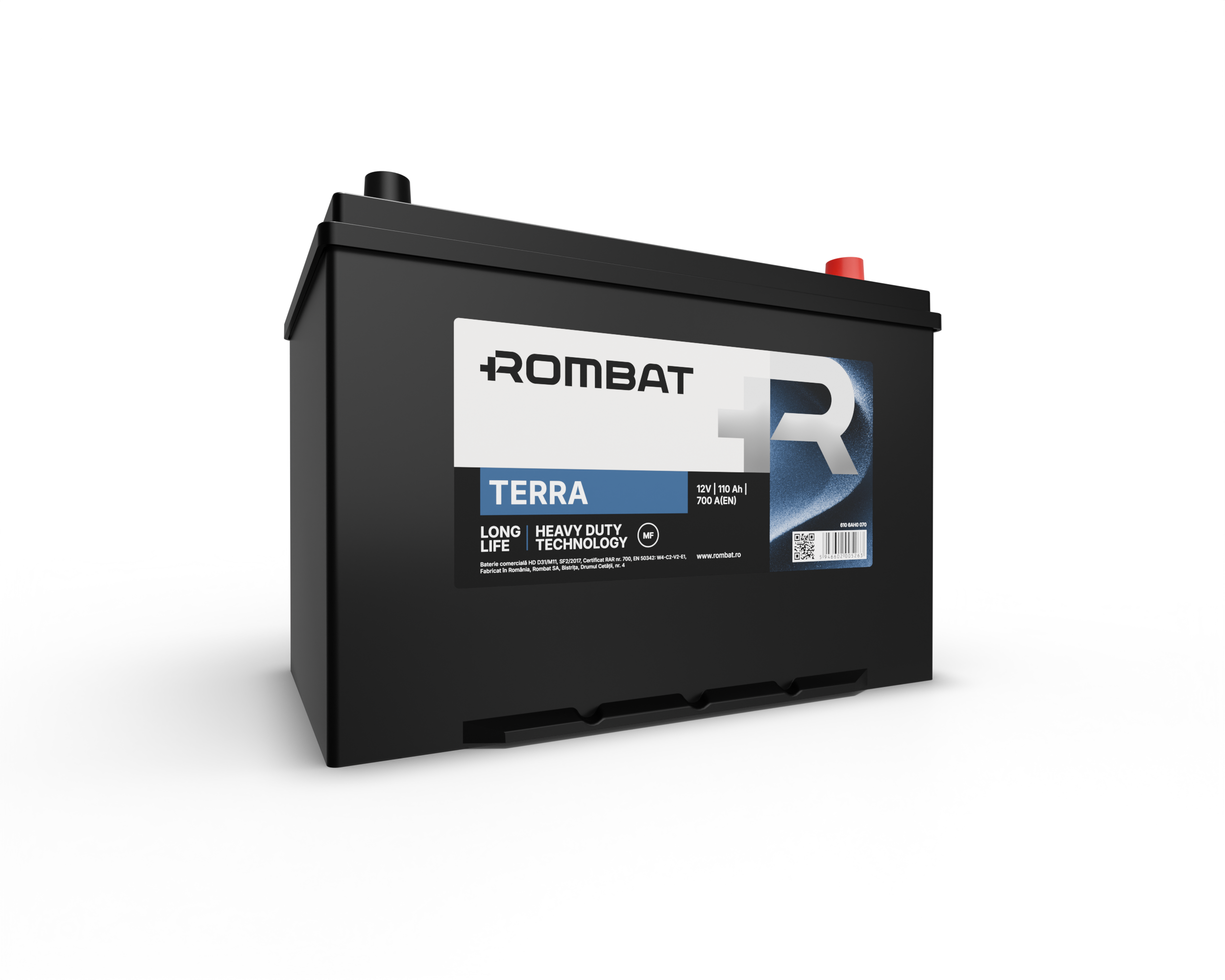 Acumulator Rombat Terra 110 Ah - 12156641