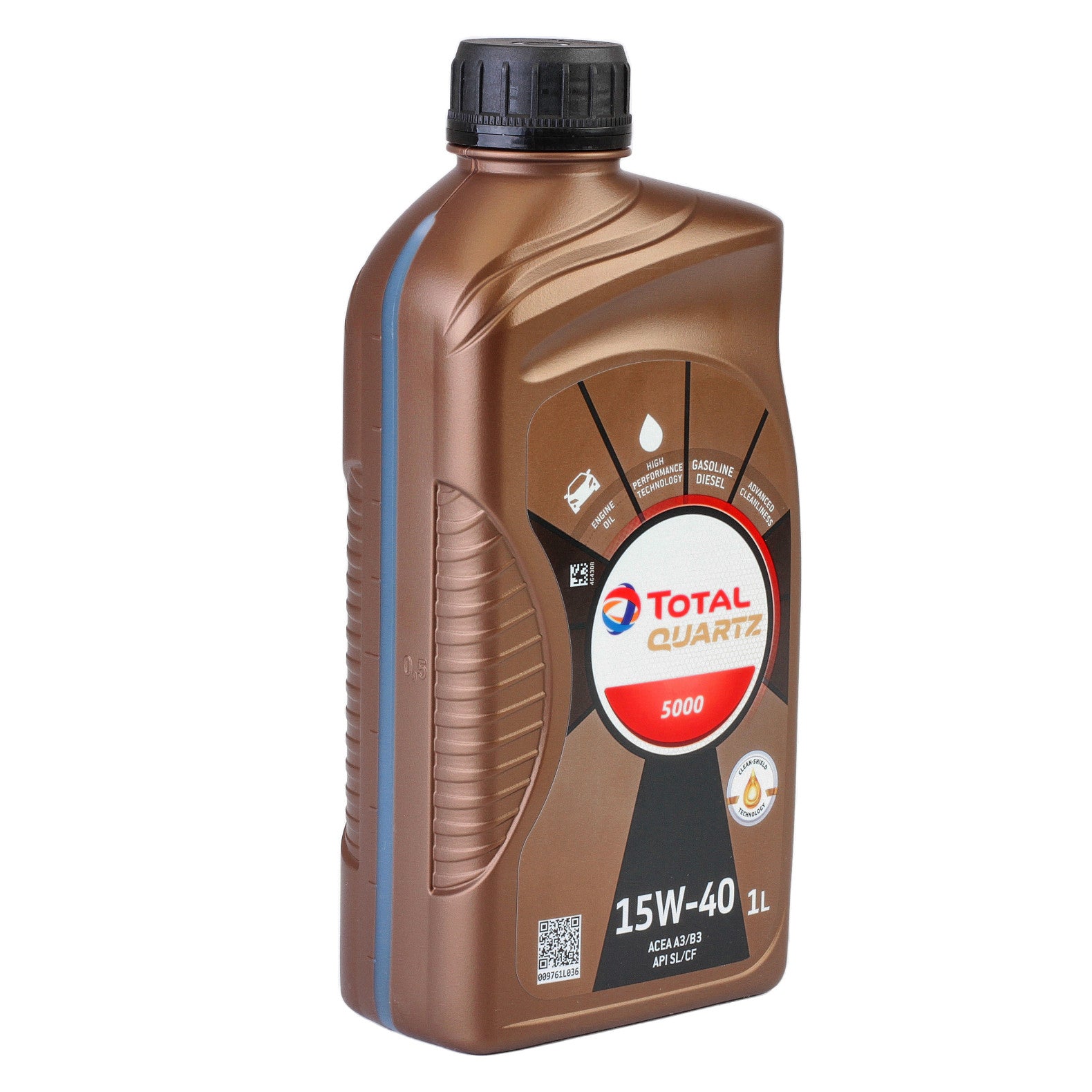 Ulei motor Total Quartz 5000 15W40 1L - 10451555
