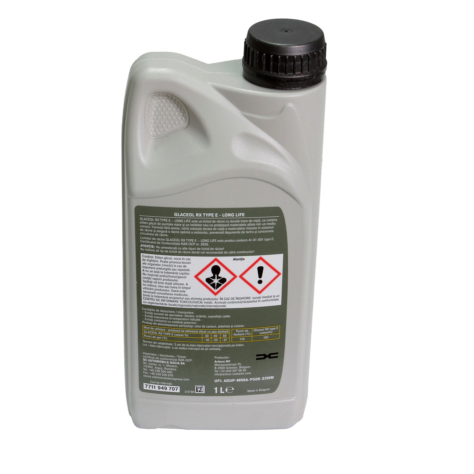 ANTIGEL RENAULT GLACEOL RX TYPE E 1L 7711949707 Albastru