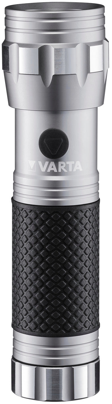 Lanterna LED Varta Brite Essential F10, 20 lm, 3xAAA, Aluminiu/cauciuc - 15608201401