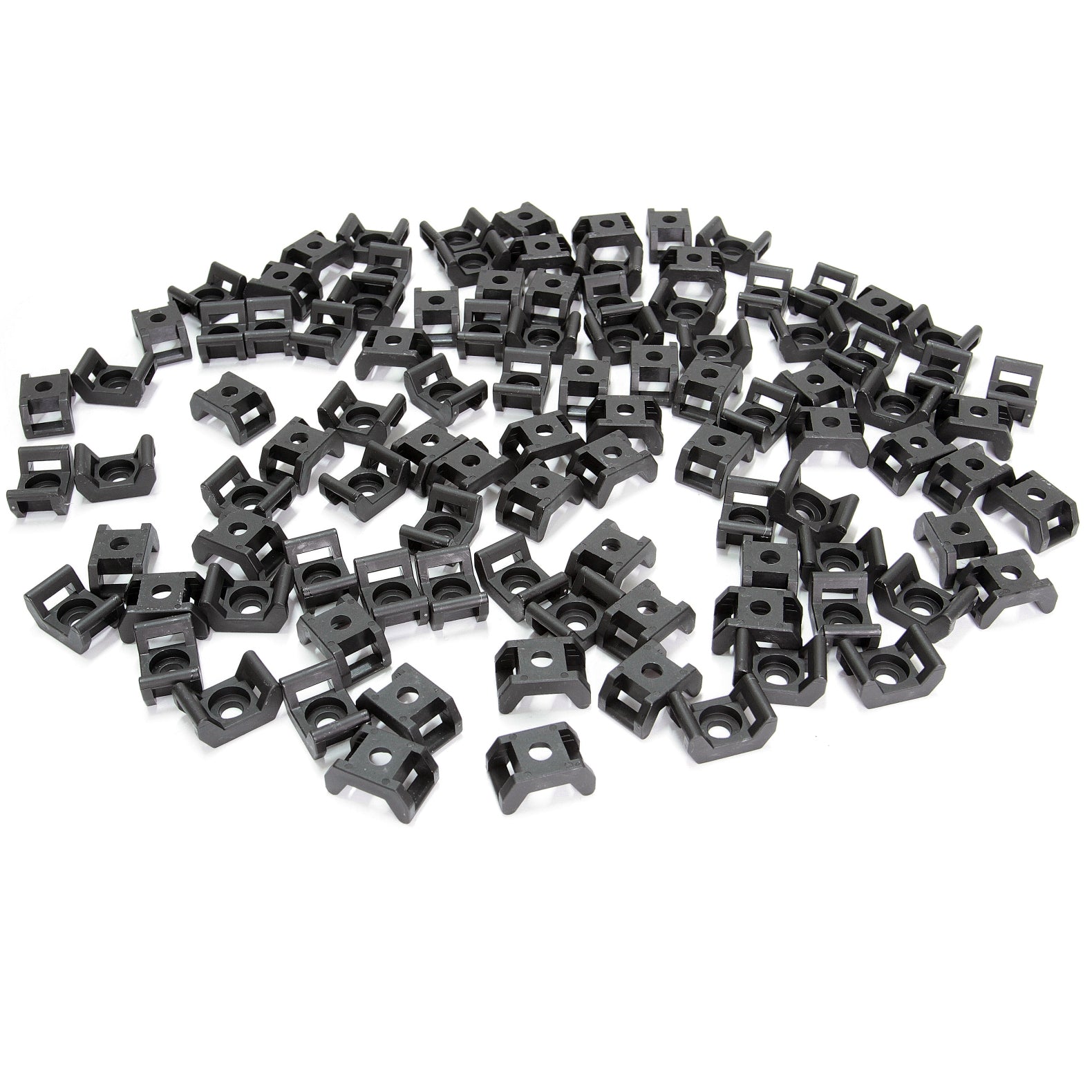 Suport montare surub negru 21.9x10.0x11.0mm 100 buc MTR - LHSCM5SB