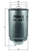 filtru combustibil KC 487 MAHLE