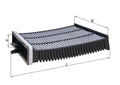 Filtru, aer habitaclu LAK 227 MAHLE