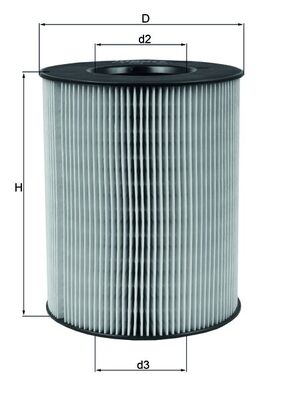Filtru aer LX 794 MAHLE