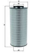 Filtru aer LX 918 MAHLE