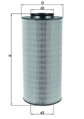 Filtru aer LX 918 MAHLE
