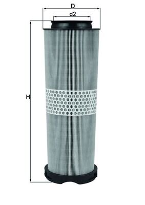 Filtru aer LX 1020/1 MAHLE