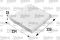 Filtru, aer habitaclu 698657 VALEO