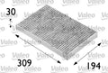 Filtru, aer habitaclu 698682 VALEO