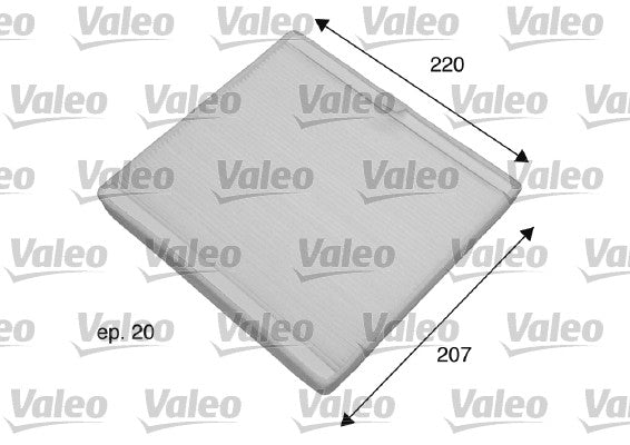 Filtru, aer habitaclu 698769 VALEO