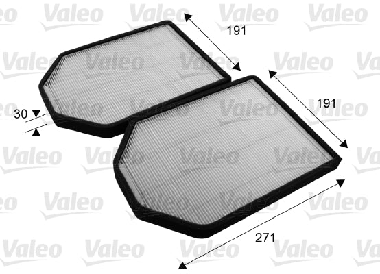 Filtru, aer habitaclu 698790 VALEO