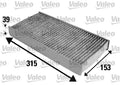 Filtru, aer habitaclu 698884 VALEO
