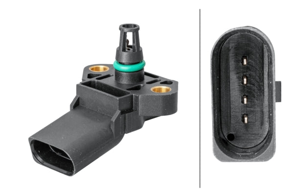 senzor,presiune supraalimentare 6PP 009 400-251 HELLA
