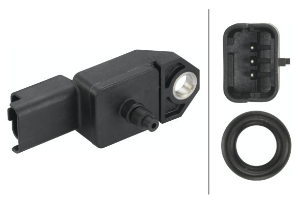 senzor,presiune supraalimentare 6PP 009 400-721 HELLA