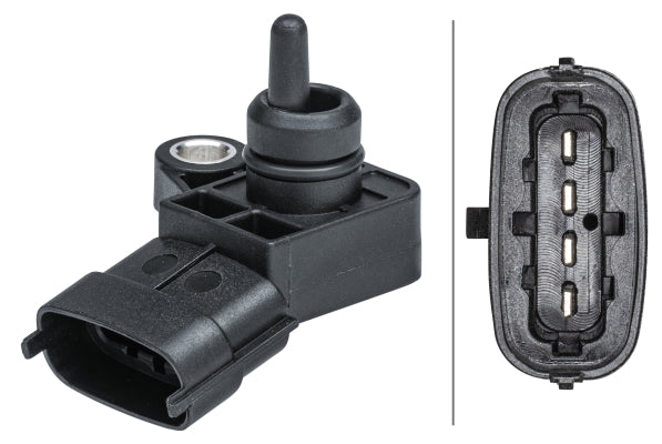 Senzor, presiune galerie admisie 6PP 009 403-011 HELLA
