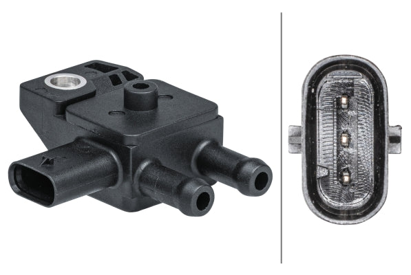 Senzor, presiune gaze evacuare 6PP 009 403-421 HELLA