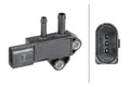 Senzor, presiune gaze evacuare 6PP 009 409-361 HELLA