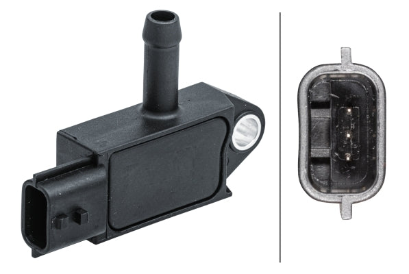 Senzor, presiune gaze evacuare 6PP 009 409-461 HELLA