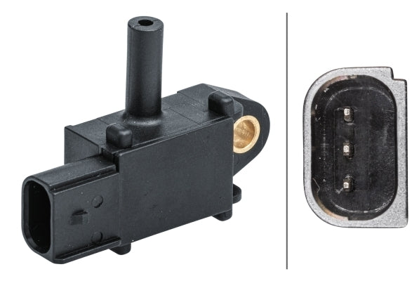 Senzor presiune gaze evacuare HELLA 6PP 009 409-541