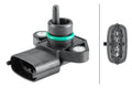 senzor,presiune supraalimentare 6PP 358 152-211 HELLA